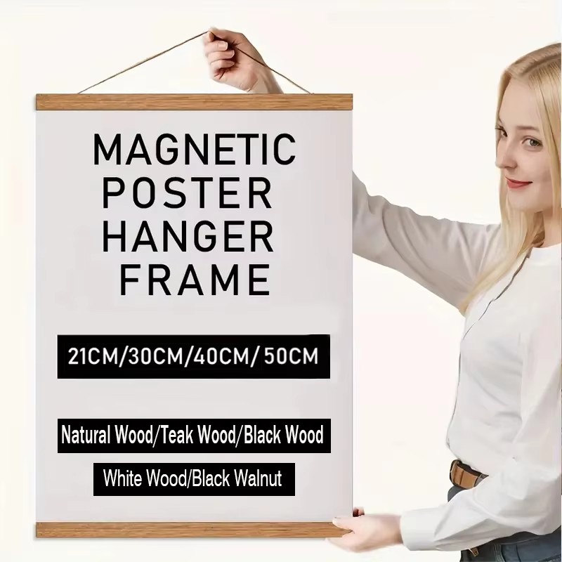 21 30 40 50cm 자석 포스터 걸이대 티크 소나 - Engraved Wood Frame 리뷰 및 가격